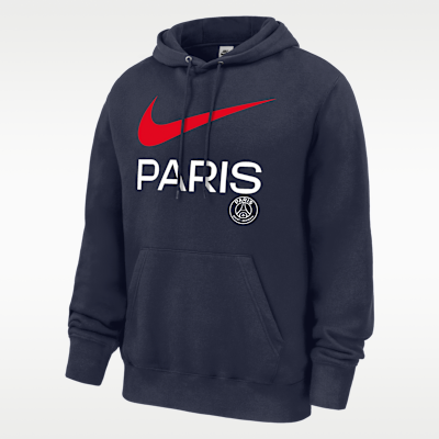 Paris Saint-Germain Club Fleece Men's Nike Pullover Hoodie. Nike.com
